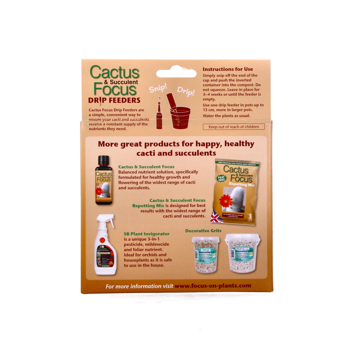 Growth Technology Cactus Drip Feed 6-pack