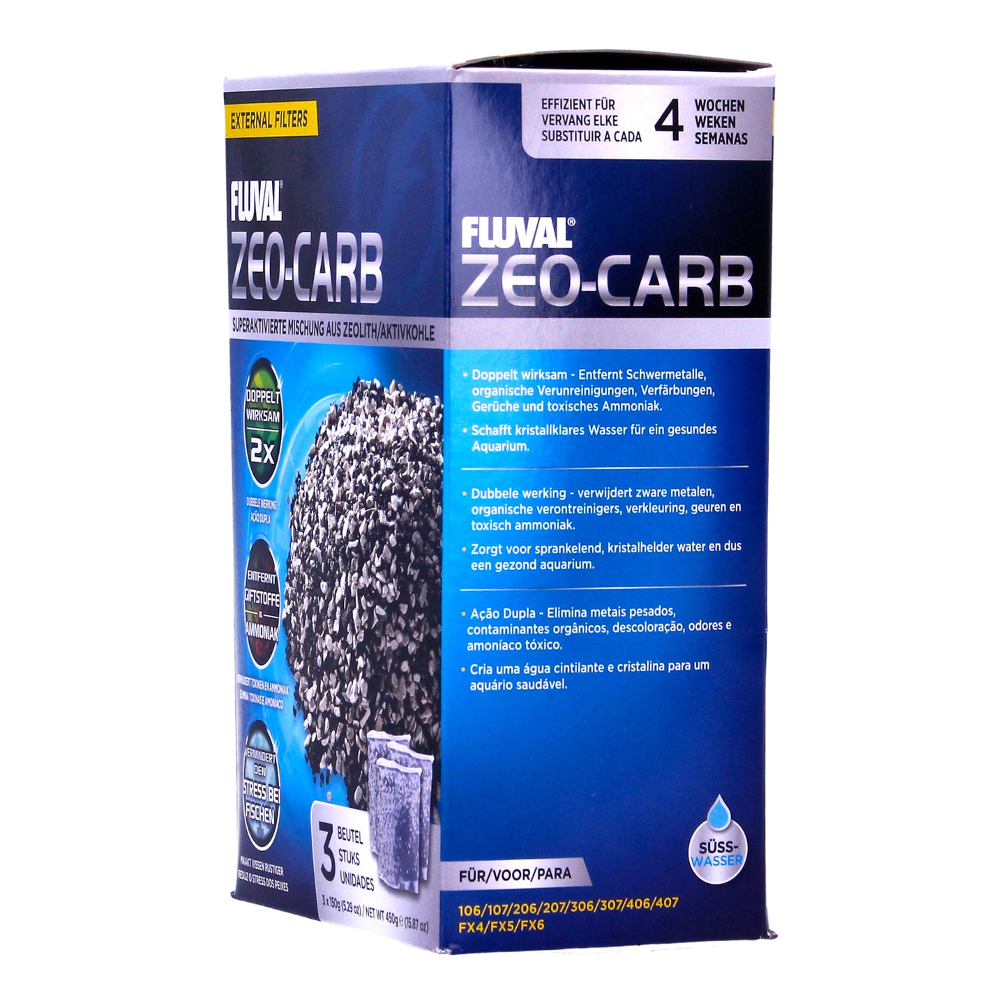 Fluval Zeo-Carb Media 450g