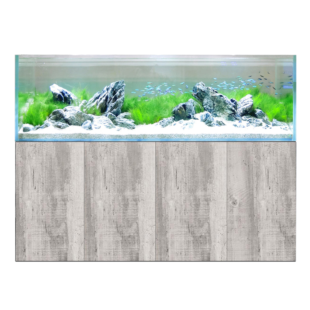 D-D Aqua-Pro Reef 1800 Tank & Cabinet (Driftwood Concrete)
