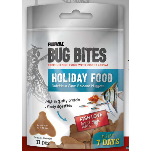 Fluval Bug Bites Holiday/Weekend Feeder 20g