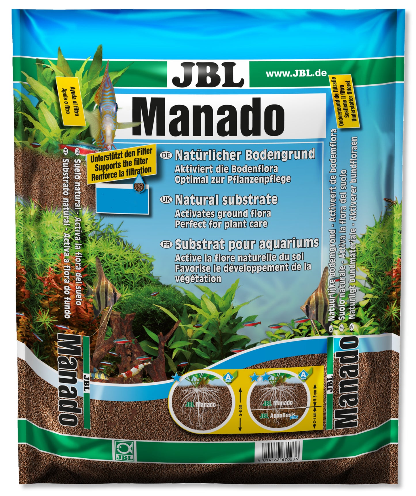 JBL Manado Natural Substrate