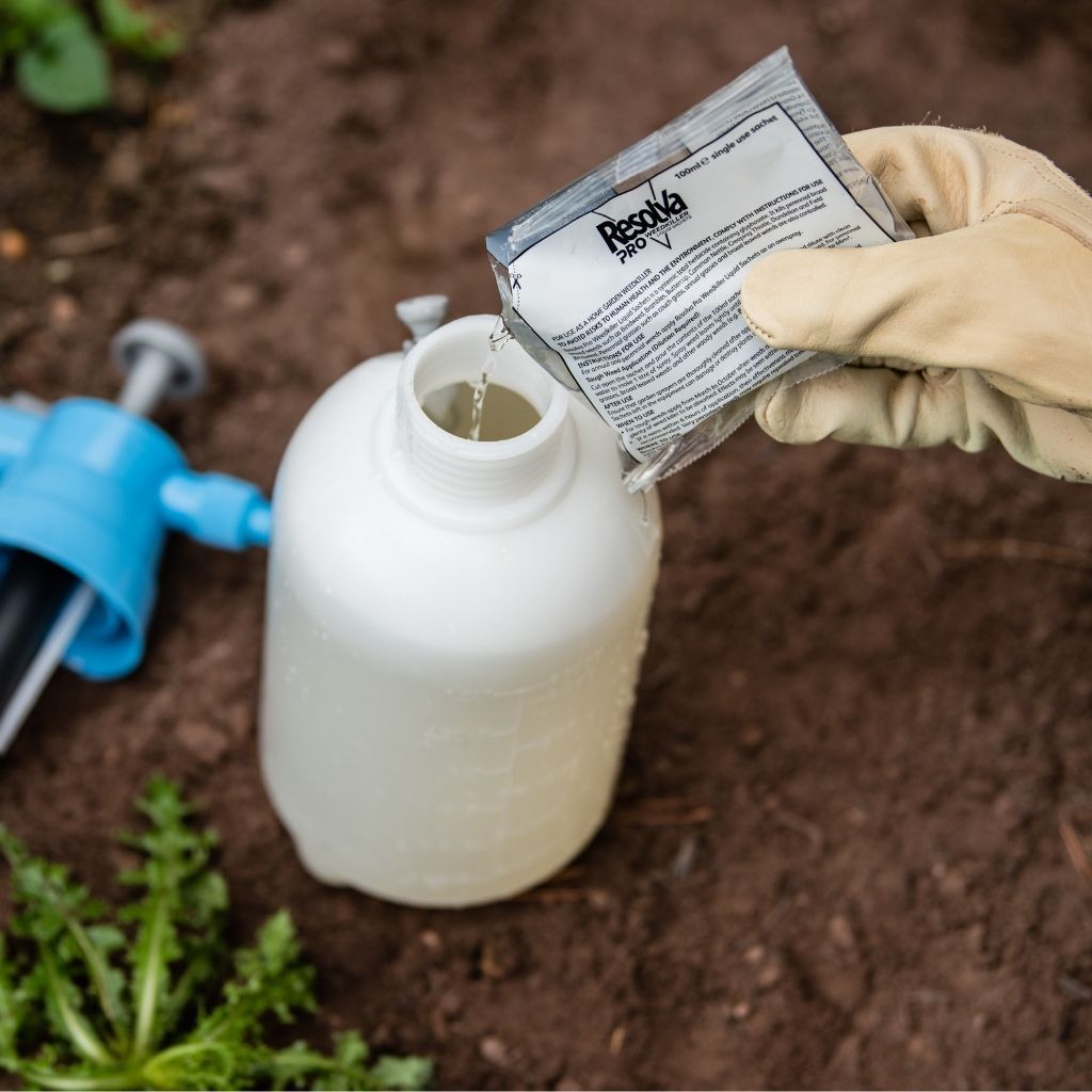 Resolva Pro Weedkiller Liquid Sachets Xtra Tough 6 x 100ml