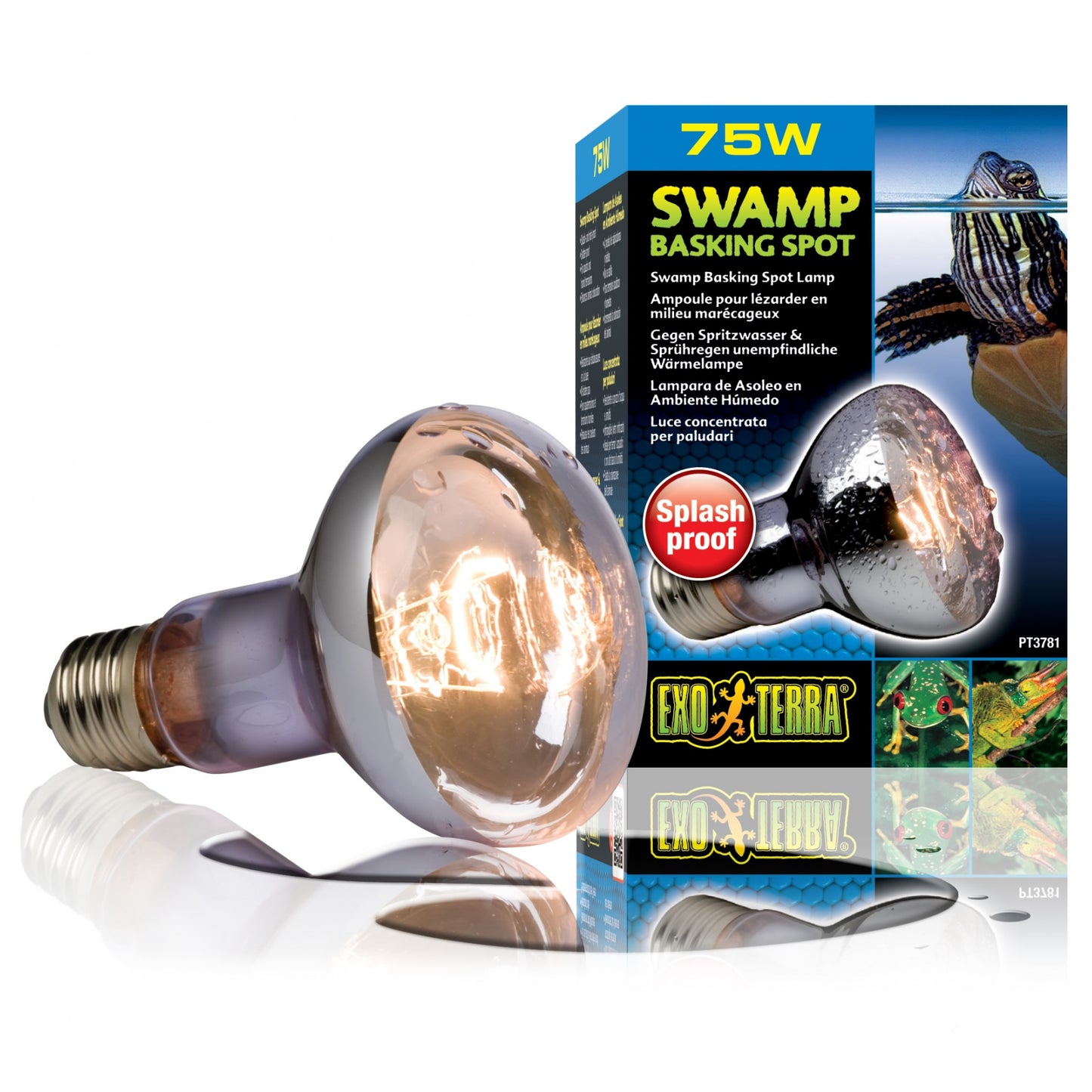 Exo Terra Swamp Basking Spot Bulb 75w R20 - PT3781