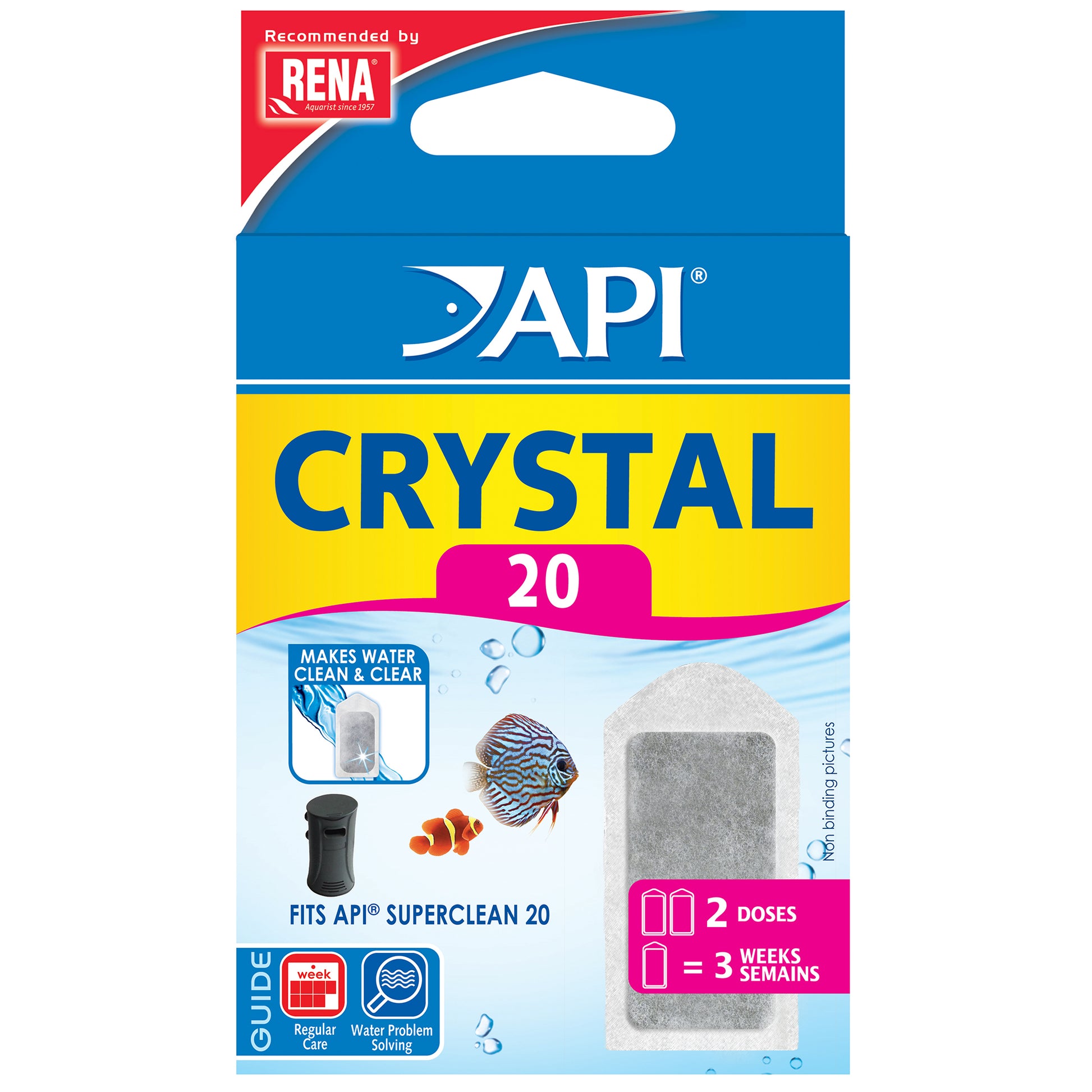 API Crystal Cartridge for SuperClean Filters