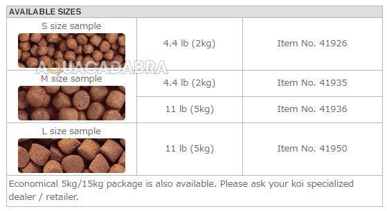 Saki Hikari Multi-Season Pellets