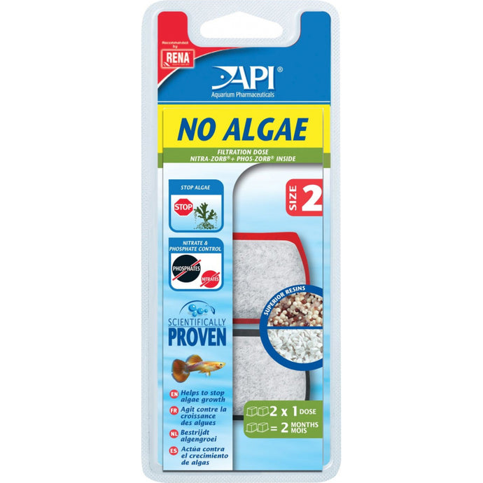 API No Algae Filter Media Size 2