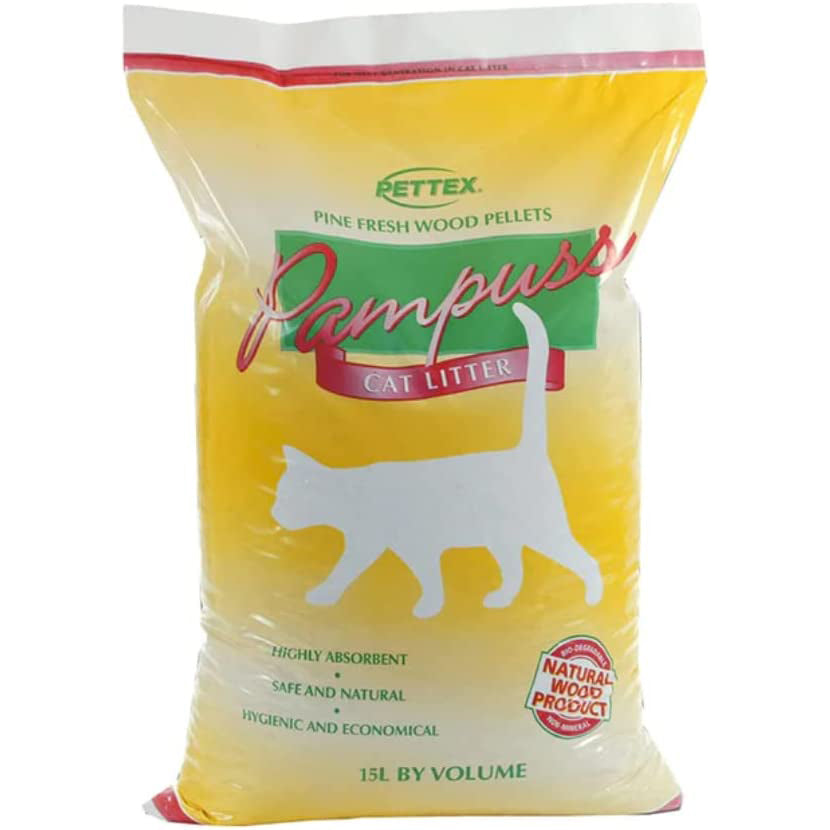 Pettex Pampuss Wood Base Cat Litter