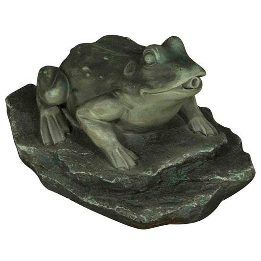 Bermuda Frog on Lilypad Water Spitter