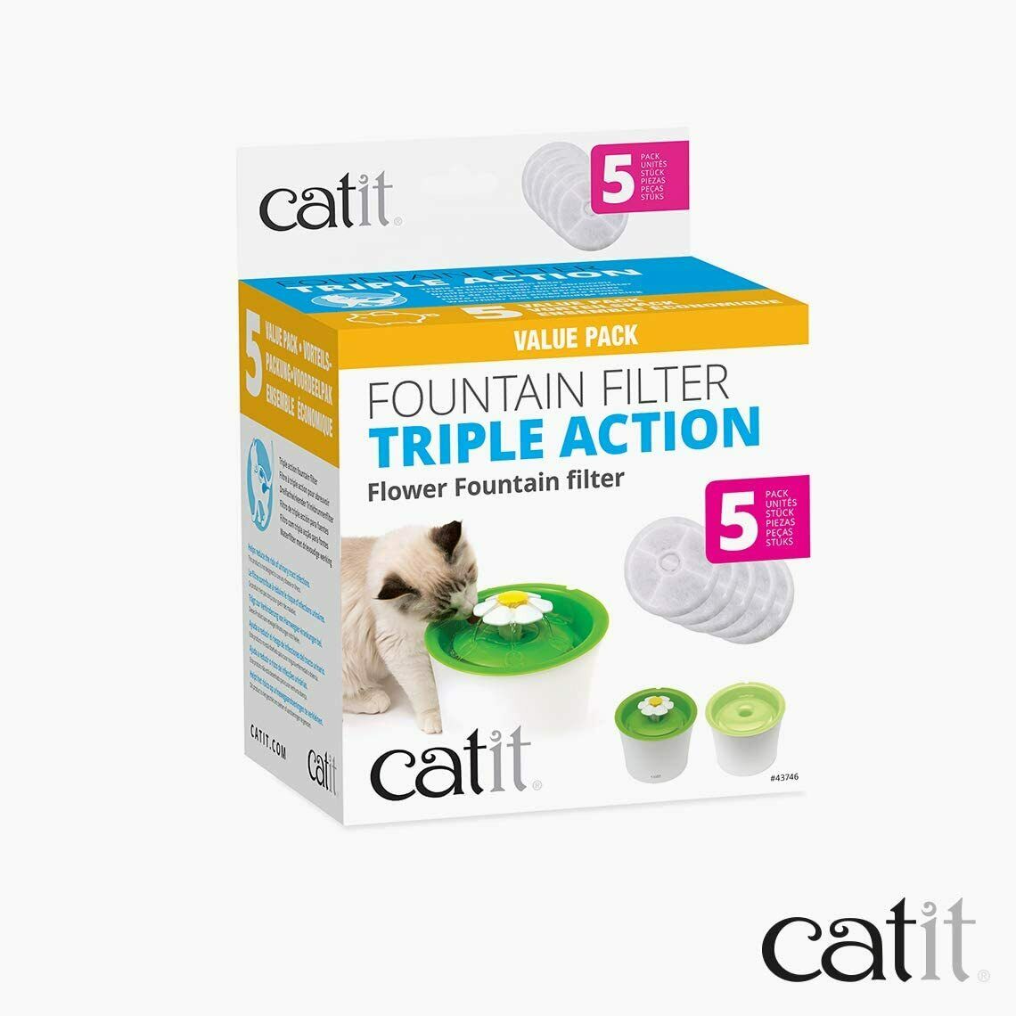 Catit Triple Action Fountain Filter