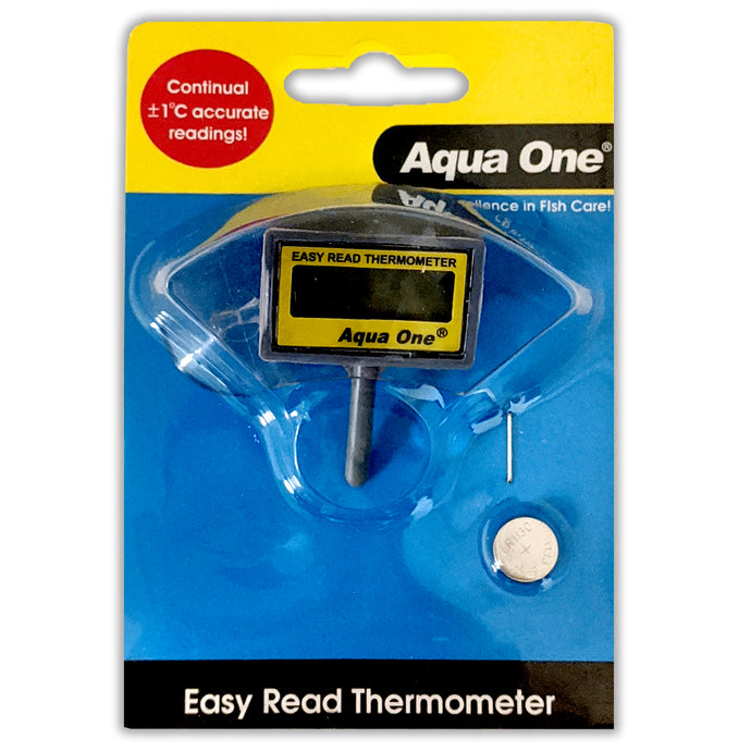 Aqua One Easy Read LCD In-Tank Thermometer
