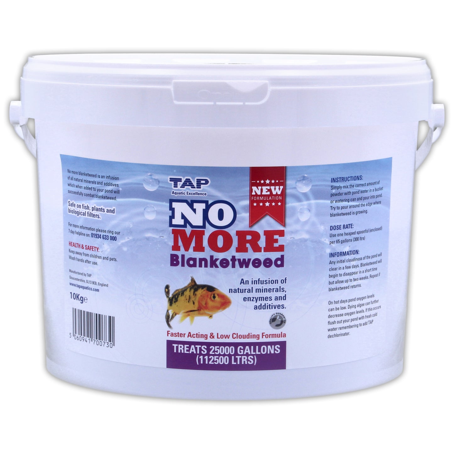 TAP No More Blanketweed