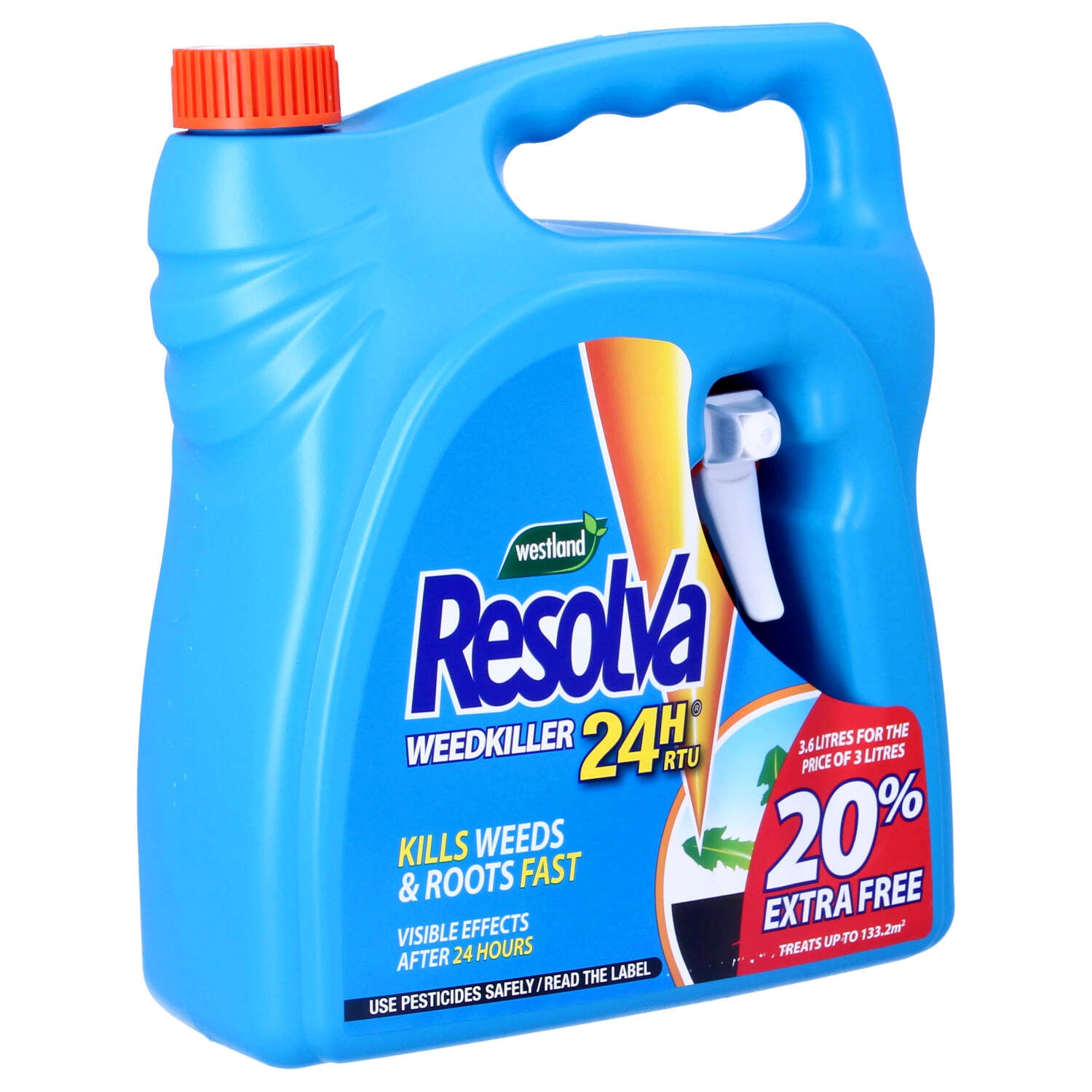 Resolva 24H 3L Weedkiller +20% Extra Free