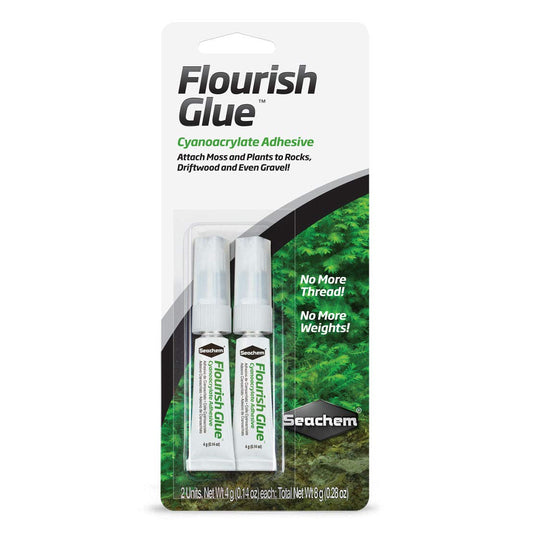 Seachem Flourish Glue Aquascaping Plant 2x 4g