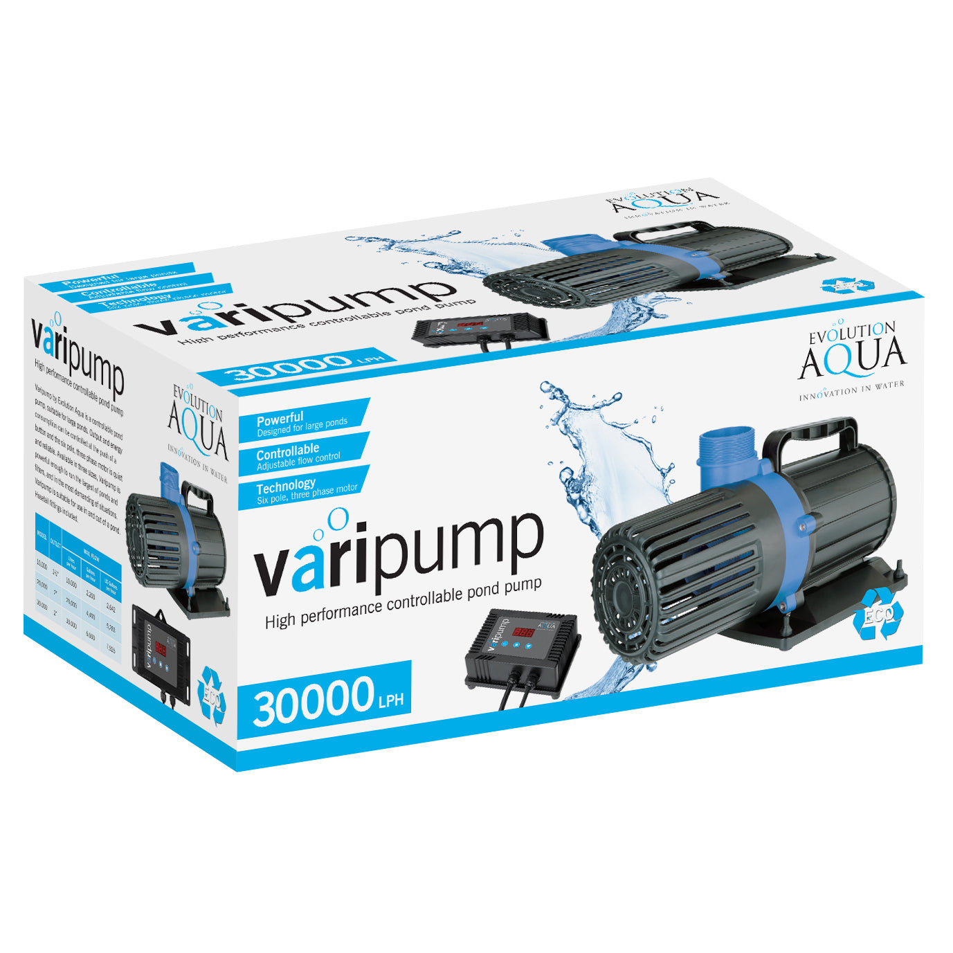 Evolution Aqua Varipump 30000