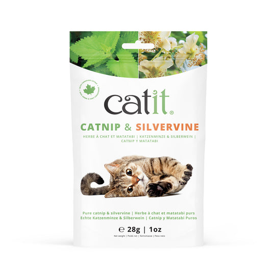 Catit Catnip/Silvervine Mix, 28g Bag