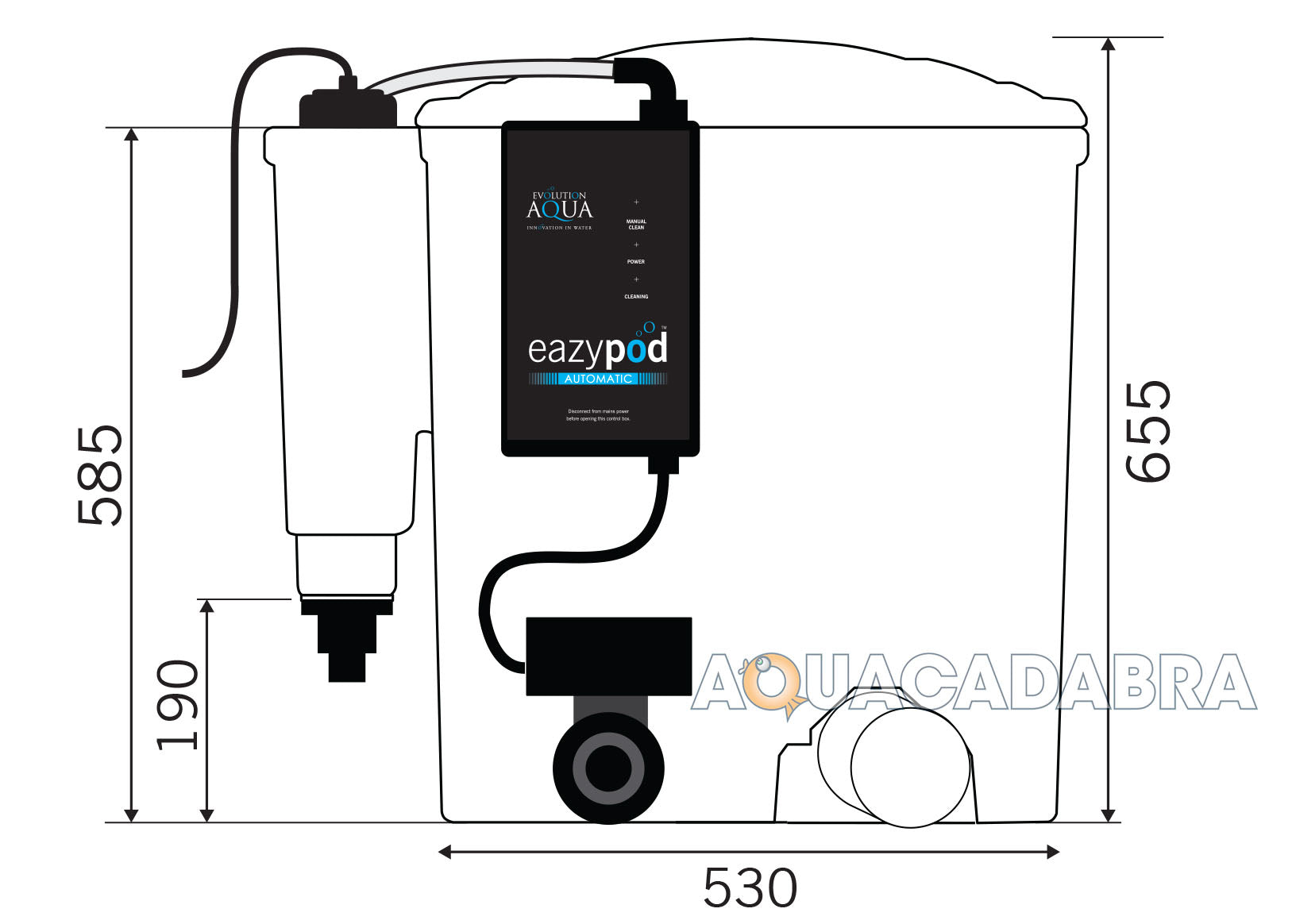 Evolution Aqua Eazypod Auto Pond Filter