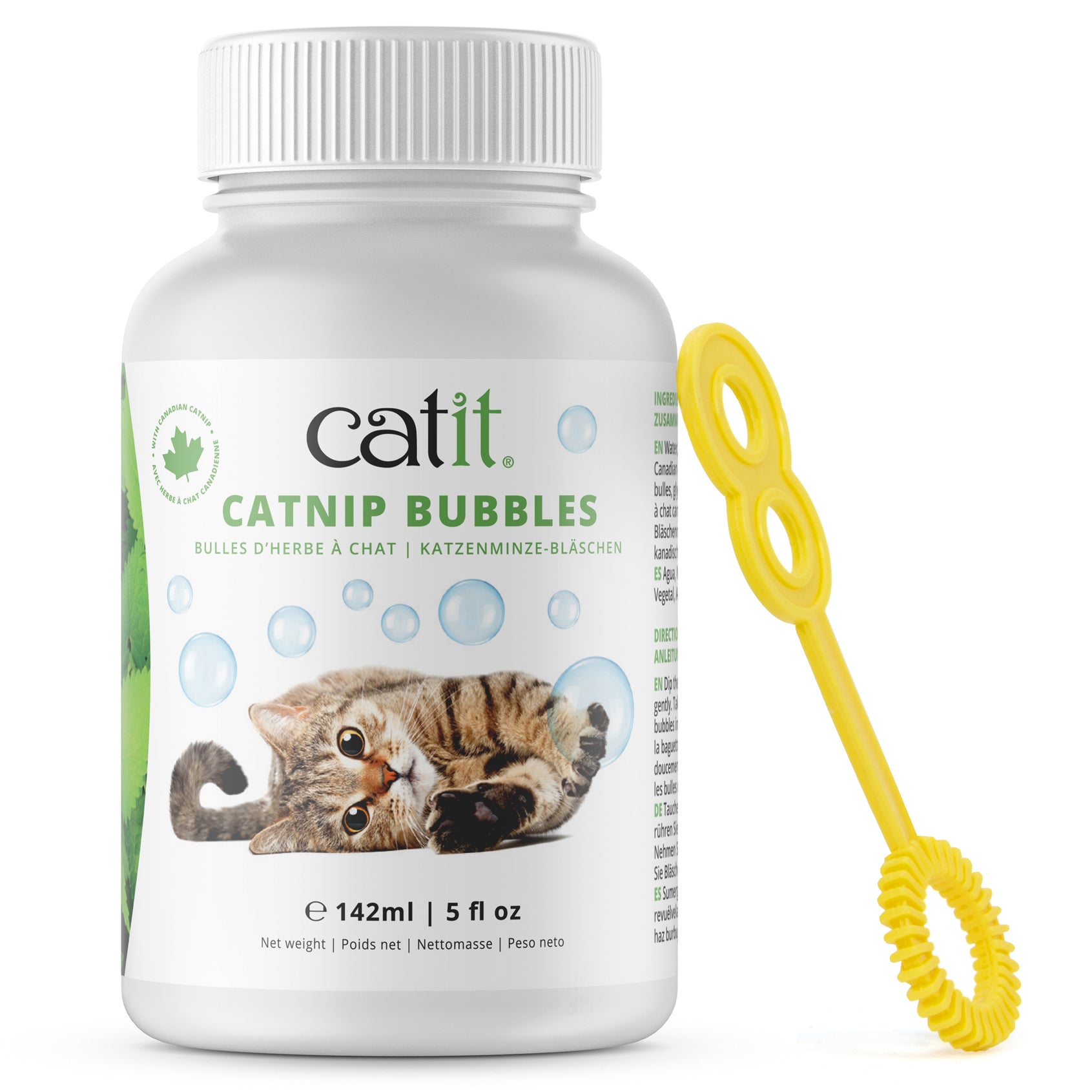 Catit Catnip Bubbles, 142ml Jar