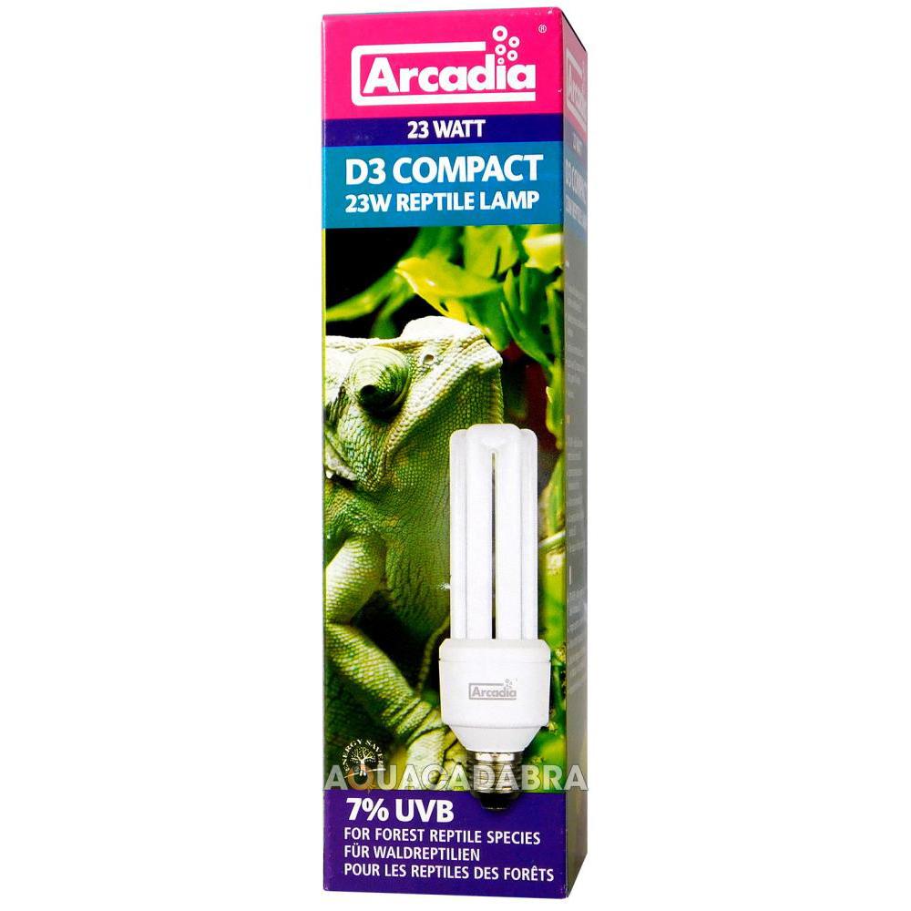 Arcadia 7% UVB 23w D3 Forest Bulb