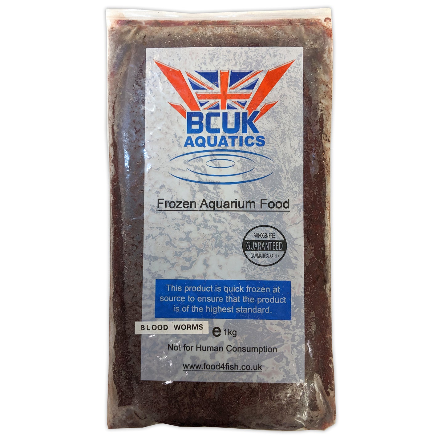 BCUK Frozen Bloodworm 1kg