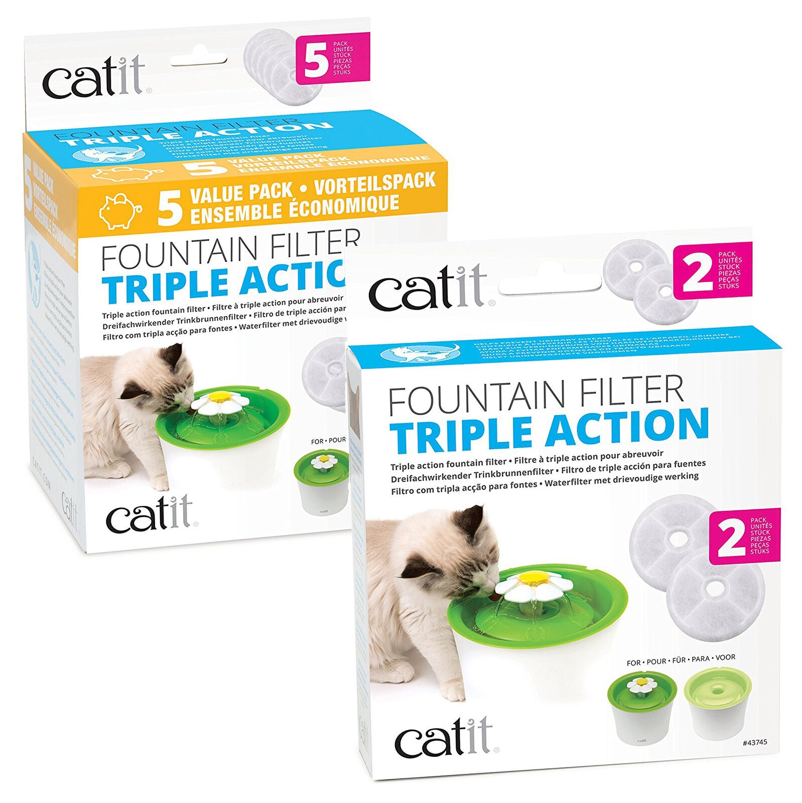 Catit Triple Action Fountain Filter