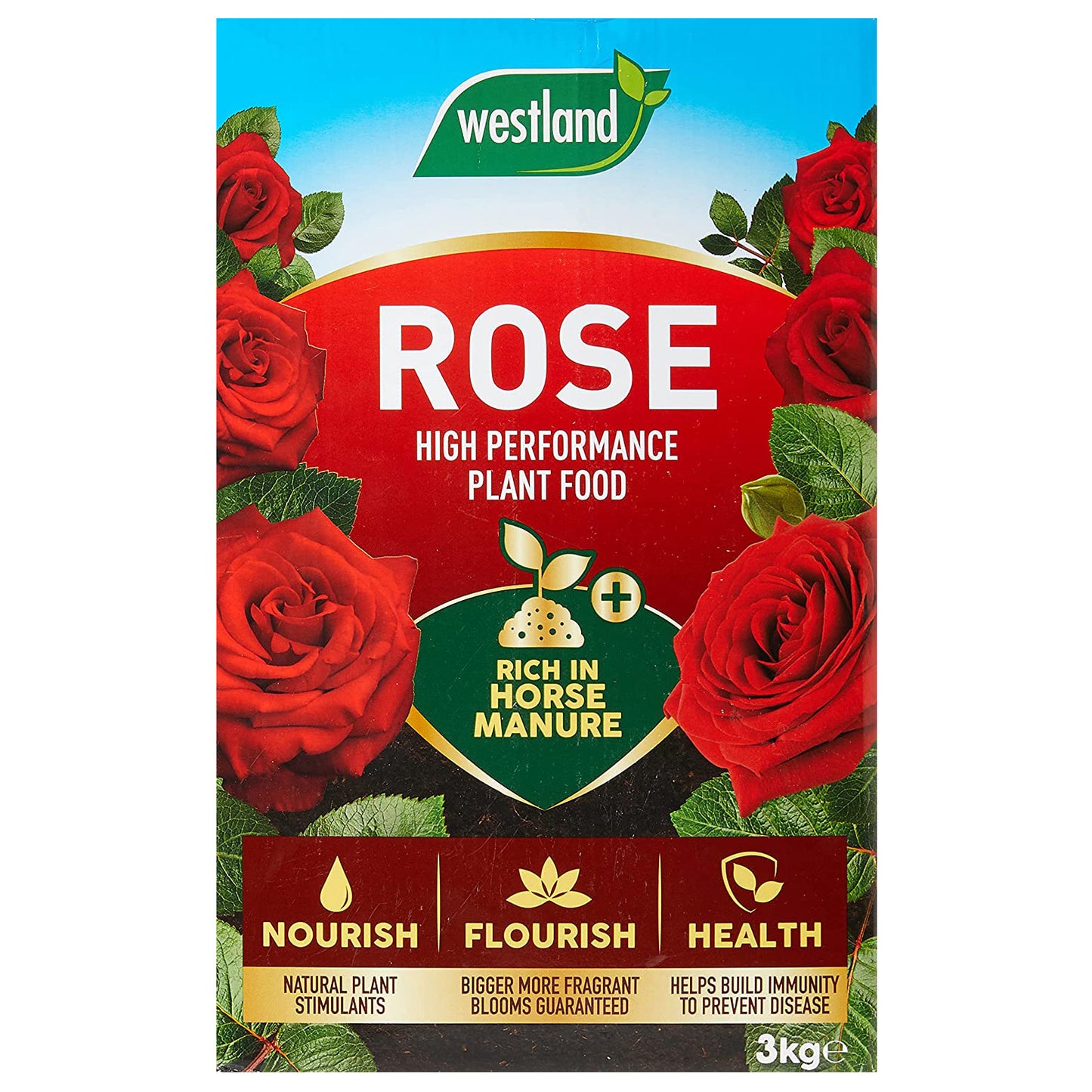 Westland Rose Food Enriched Horse Manure 3kg
