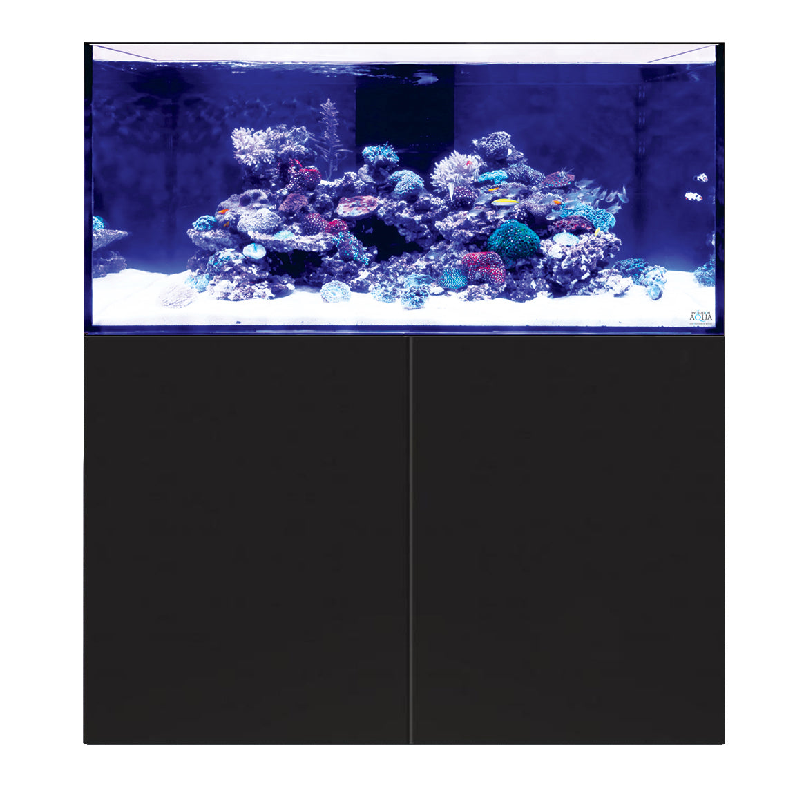 D-D Aqua-Pro Reef 1200 Tank & Cabinet (Satin Black)