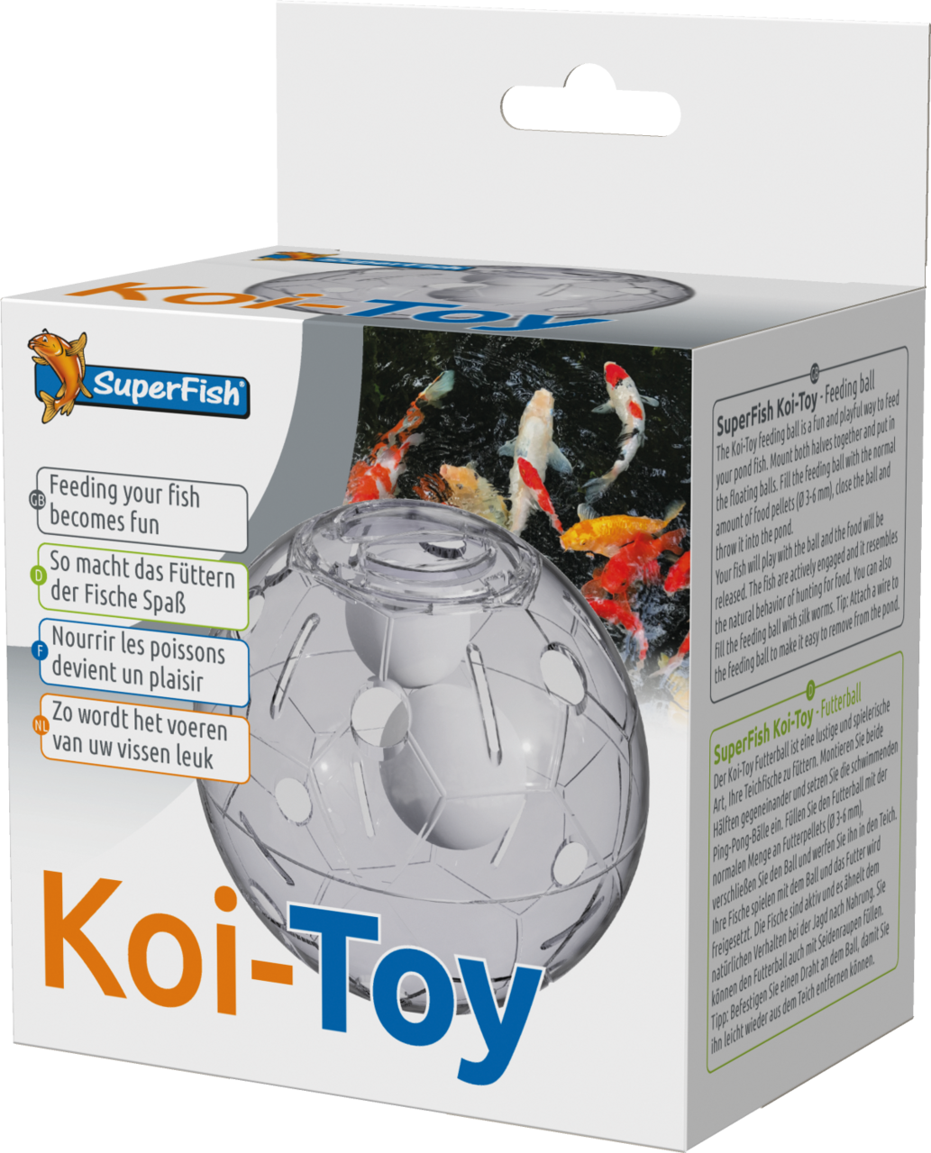 Superfish Koi Toy Floating Feeding Ball