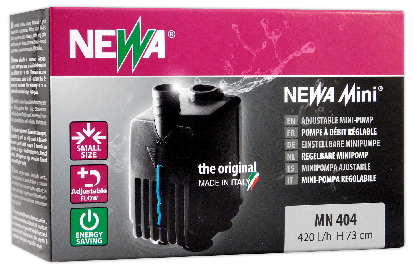 New MiniJet MN404 Submersible Aquarium Pump