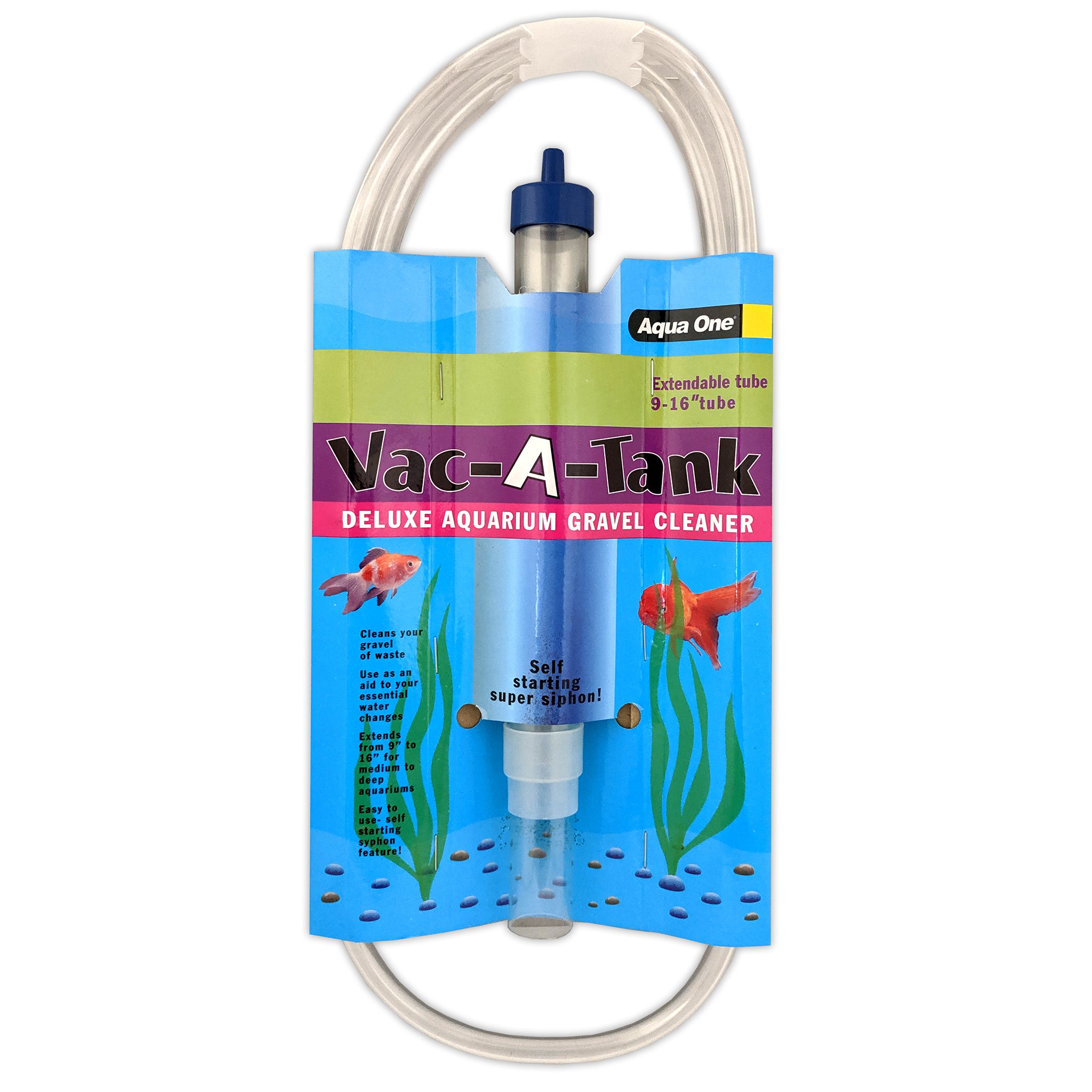 Tetra Water Cleaner Gravel Siphon for Aquariums, Easily Clean Freshwater  Aquariums, Makes water changes easy! 