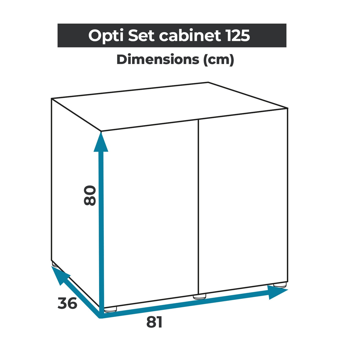 Aquael Optiset 125 Aquarium Cabinets