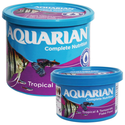 Aquarian Tropical Fish Food Flakes
