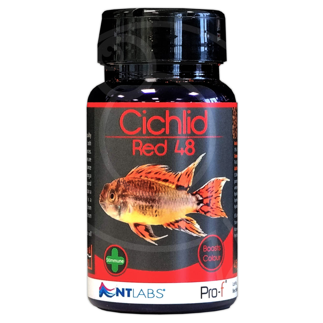 NT Labs Cichlid Red 48 Colour-Enhancing Food 45g