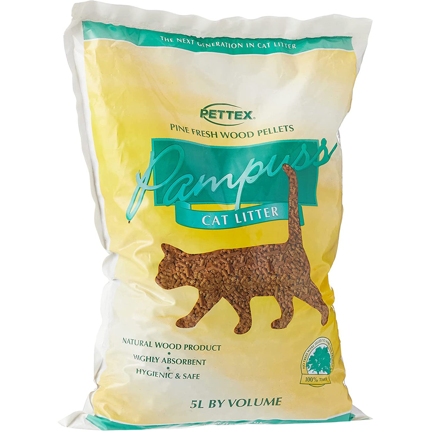 Pettex Pampuss Wood Base Cat Litter