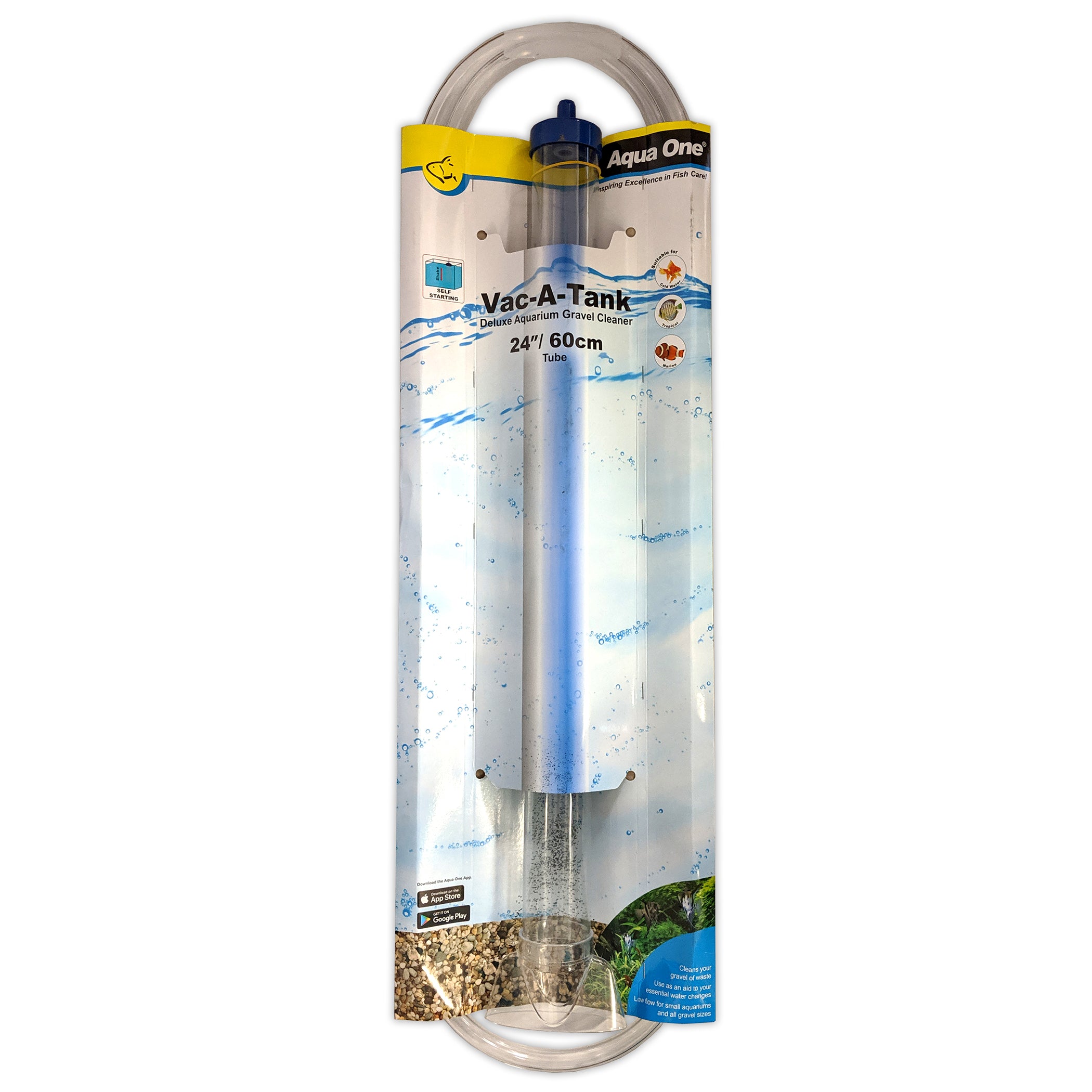 A+ Yescom Aquarium Vacuum Cleaner Siphon Gravel Cleaner Water Changer Fish  Tank, 1 - Foods Co.