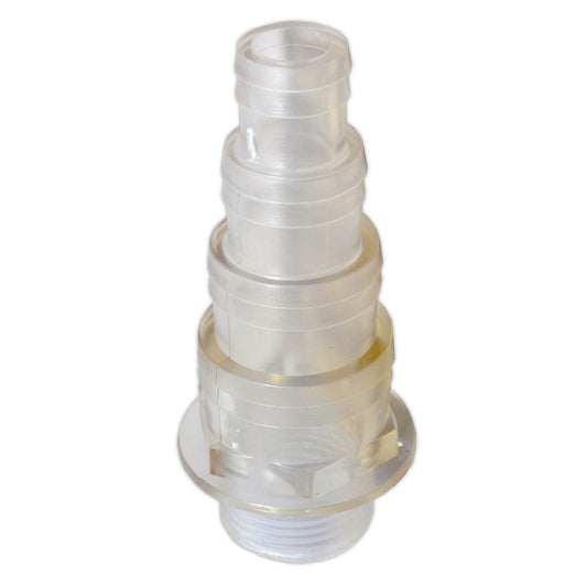 Clear Threaded 1" Hosetail
