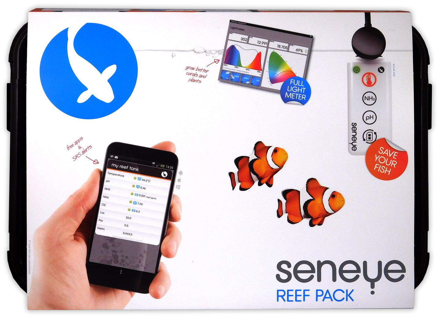 Seney Reef V6 Pack Water Level Monitor