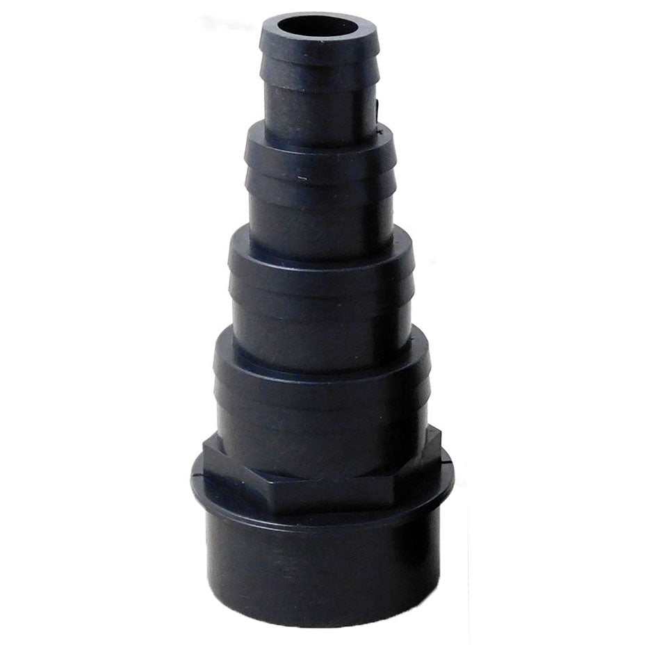 Solvent Weld Black Hosetail 1.5" 38mm