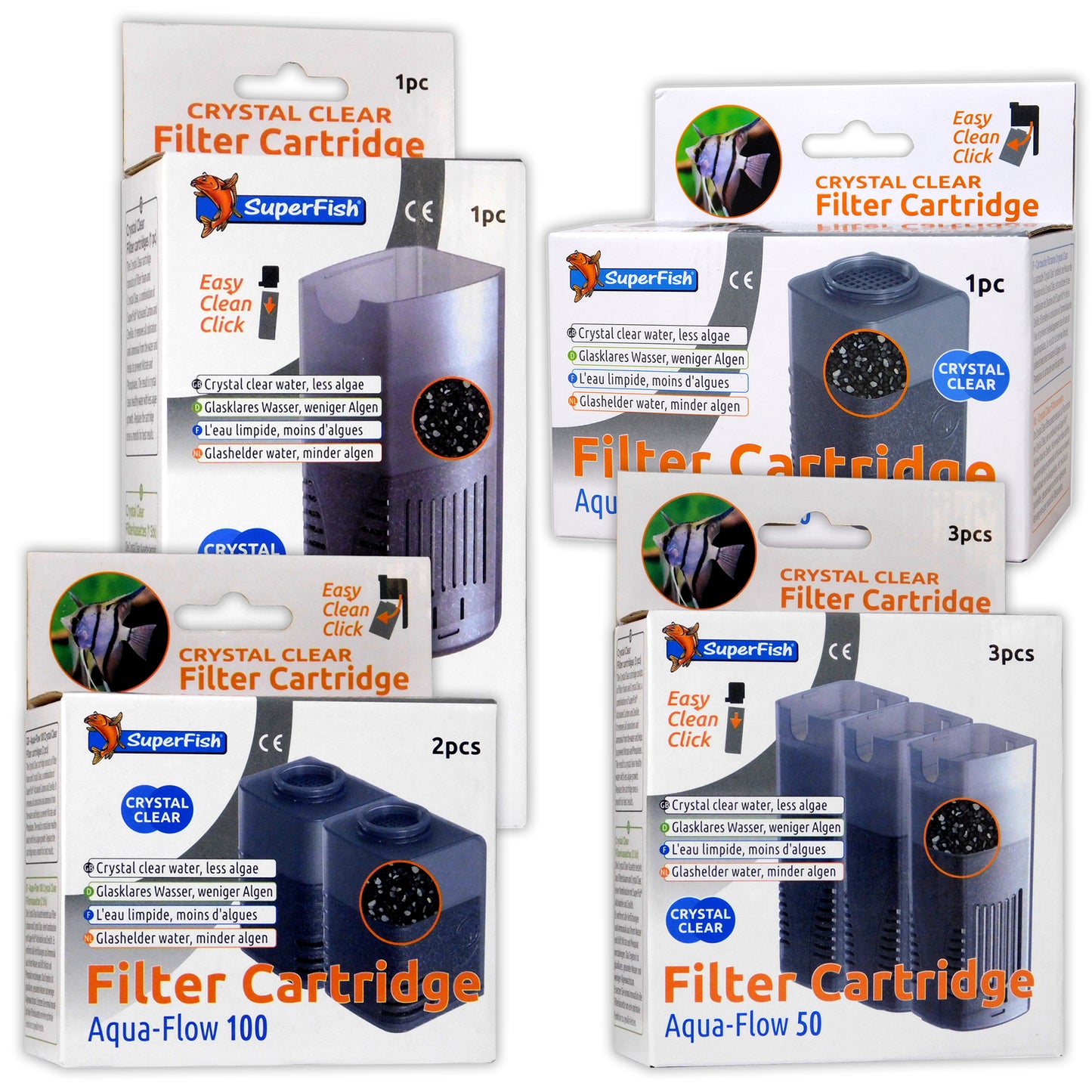 Superfish Crystal Clear Filter Cartridges