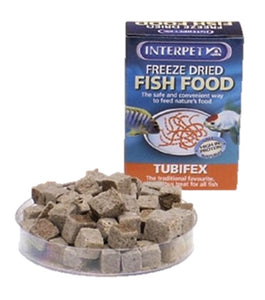 Interpet Freeze Dried Tubifex Worms 5g