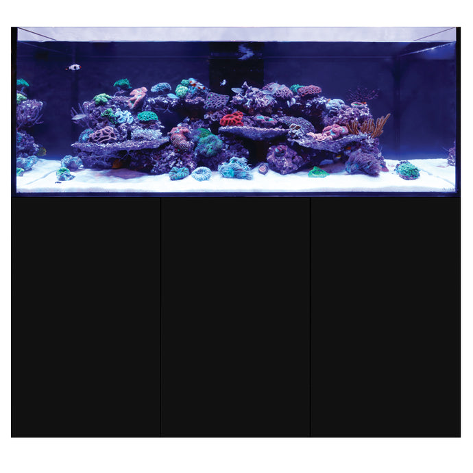 D-D Aqua-Pro Reef 1500 Tank & Cabinet (Gloss Black)