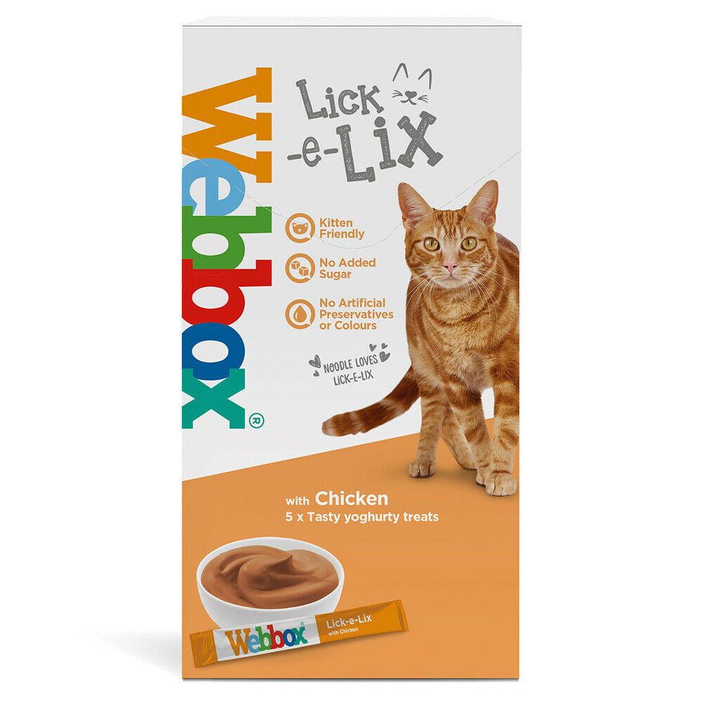 Webbox Cats Delight Lick E Lix 5 Pack