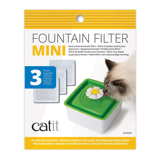 Catit Flower Fountain Mini Filter 3pack