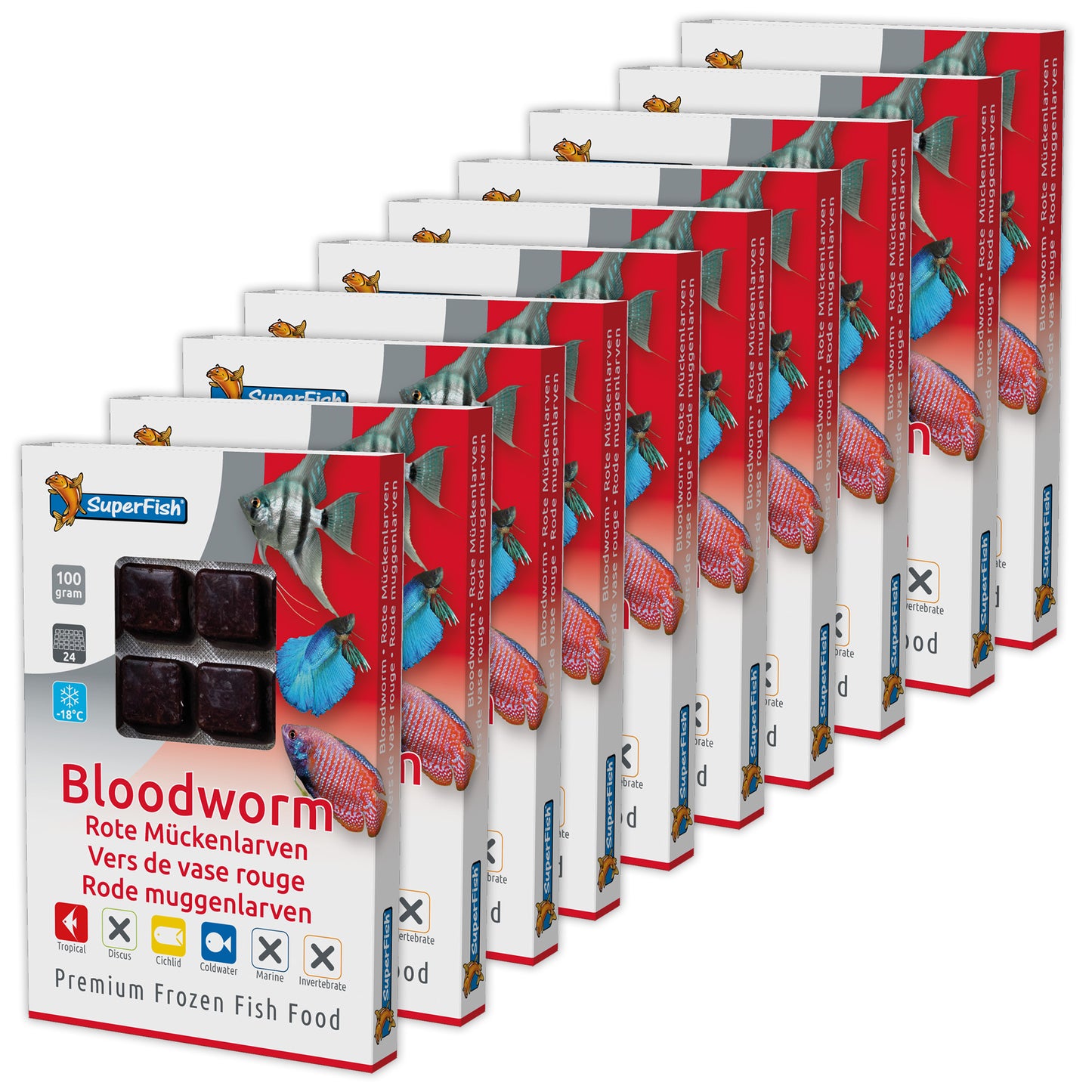 Superfish Frozen Bloodworm