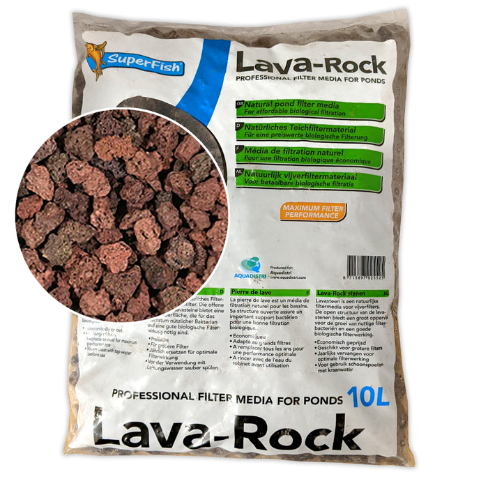 Superfish Filter Lava-Rock 10L Bag