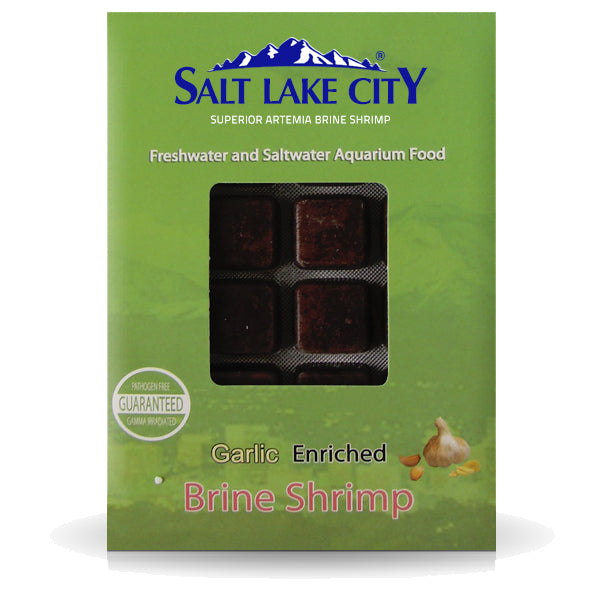 BCUK Frozen Brine Shrimp with Garlic from Aquacadabra