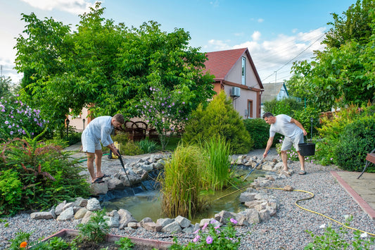 A step-by-step guide to building a garden pond