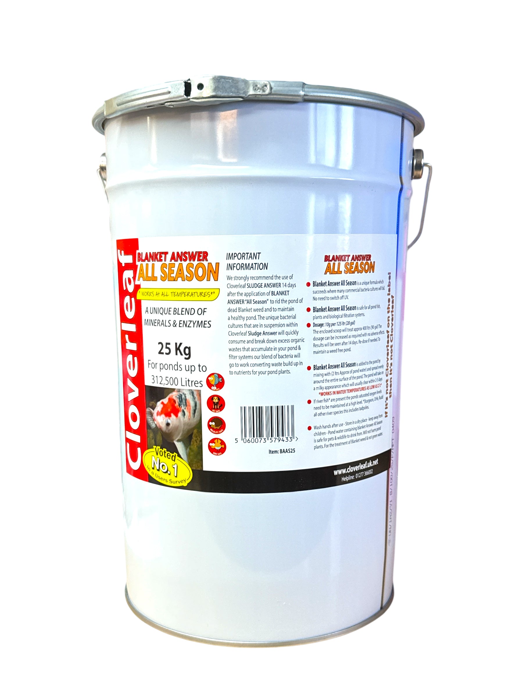 Cloverleaf Blanket Answer All Season Blanket Weed Treatment Pond