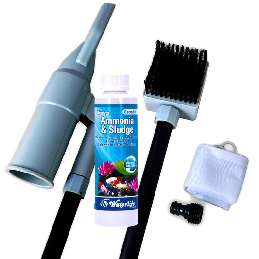 Sludge Bundle: Laguna Pond Vac & Bacterlife P