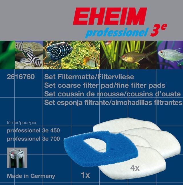Eheim Professionel 3e Filter Pads 2076 2078 Aquarium Fine Coarse Foam Set