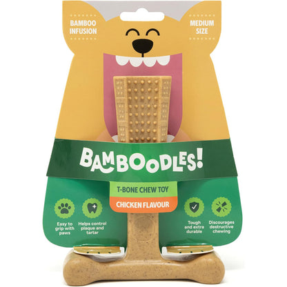 Bamboodles Chew Toys Infusion Medium Cheese 